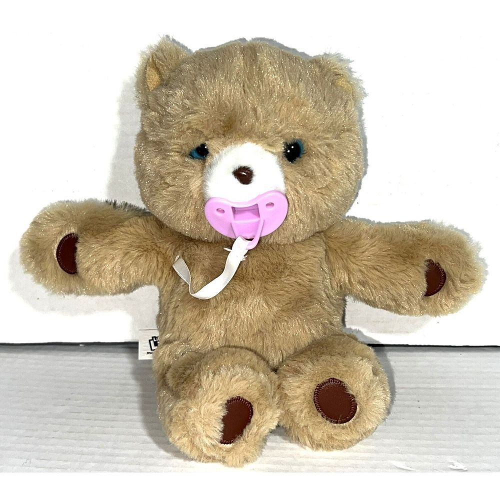 Little Live Pets Cozy Dozy Cubbles Bear Interactive Pacifier Sounds 10" Teddy